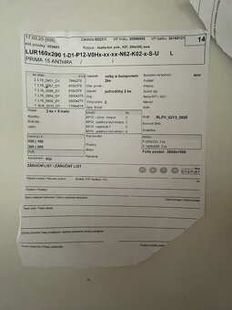 Posteľ 160 x 200 cm - 4