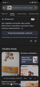 Digitálna kuchynská váha - 4