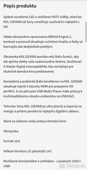Sony BRAVIA televízor - 4