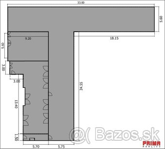 ID 3083 Prenájom: skladová hala A, 425 m2, Rosina - 4
