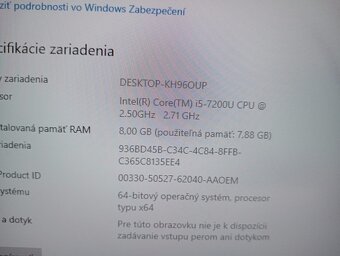 predám Lenovo v320 - Intel core i5 - 8gb ram - ssd - 4