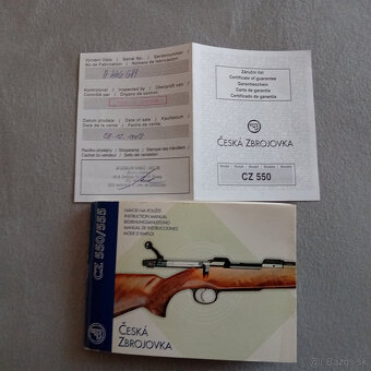 Predám sólo guľovnicu CZ550 kaliber 7x64 - 4