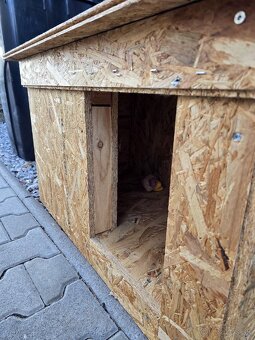 Zateplená búda pre psa – nová, kvalitná a pohodlná - 4
