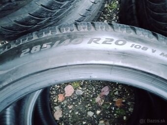Zimné 285/40 R20, 108V Pirelli P Zero winter, 2ks - 4