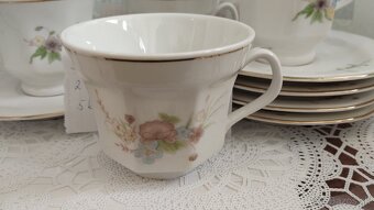 Porcelánové šálky 2 sady - 4