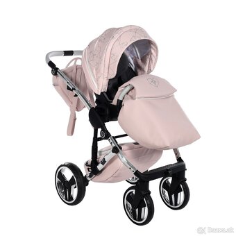 Kočík Junama Heart Pink Silver 2025 - 4
