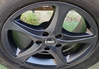 Kvalitné, matne čierne nemecké disky CMS - 5x112 R17 - 4