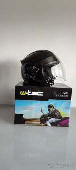 Predám moto helmu W-TEC, čierna, veľ. L - 4