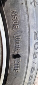 Predám elektróny so zimnými pneu. Obuté boli na VW Passat B6 - 4
