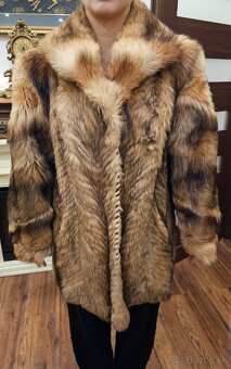 Hrdzavá líška kožuch aj čiapka - 4