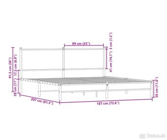 Predám rám postele - 4