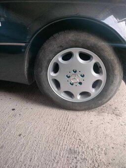 ❄️4ks alu disky orig. MB 5x112 r16 pneu 235/60 R16 6mm - 4