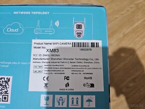 Wi-Fi 2,4 GHz, Lan PTZ kamera iCSee 256GB - 4