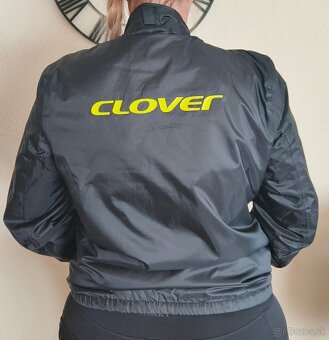 Dámska moto bunda CLOVER HYPERBLADE WP black/grey - 4