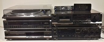 Zostava TECHNICS A02 gramo, equal, CD prehr, deck, receiver - 4