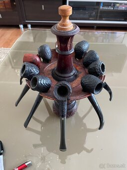 Fajky so stojanom - 4