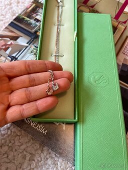 2x retiazka Swarovski + krabička + certifikát - 4