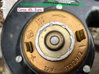 Nový ventilátor kúrenia na Trabant DDR - 4