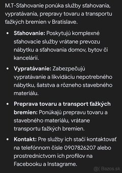 Dobrý deň ponúkame Lacné Služby 🙂 - 4