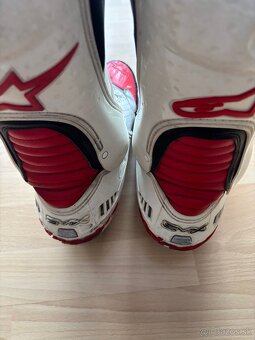Kožené moto topánky Alpinestars SMX 45 - 4