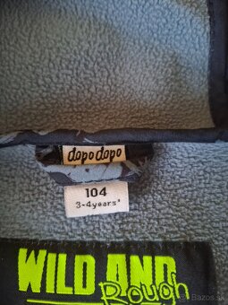 Prechodná softshelová bunda pre chlapcov 104 - 4