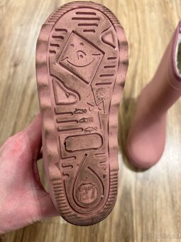 Dievčenské zimné termo čižmičky Enfant - 4