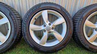 Zimná sada originál Audi A6, 5x112 R17 - 4