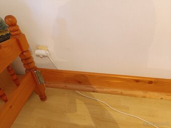 Posteľ -pravé drevo, pre veľkosť matraca 180x90 cm. - 4