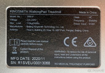 Bežiaci pás KINGSMITH Treadmill - 4