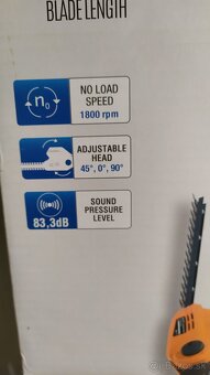 El. teleskopická tyč na živý plot 450W novä - 4