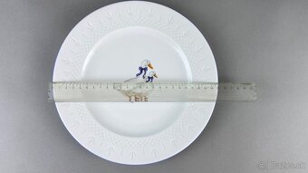 Tanierová súprava pre 6 osôb husi, modrá linka - 4