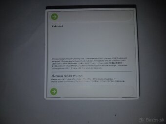 ÚPLNE NOVÉ, 100% originálne Apple AirPods 4 bez ANC - 4
