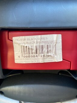 Britax Romer King II Black series Burgundy Red - 4