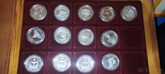 americké strieborné mince v prevedení proof - 4