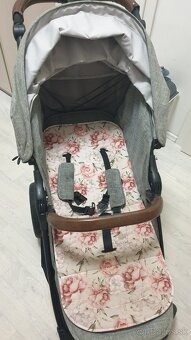 VALCO BABY Kočík športový Sport Trend 4 Black Grey marle - 4