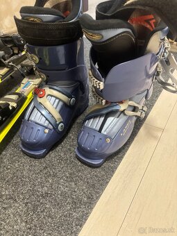 Lyže 120 + lyžiarky - 4