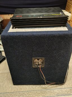 Subwoofer a zosilňovač - 4
