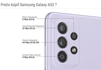 Samsung Galaxy A52 - 4