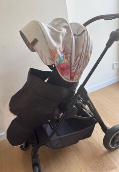 Predám športový kočik Kinderkraft All Road- BIRD PATTERN - 4