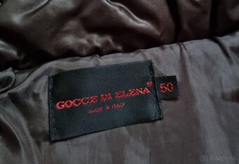 EXKLUZÍVNA nová ľahká ORIGO talianska čokoládovo-hnedá bunda - 4