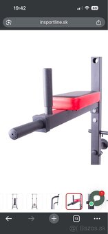 Predám nepoužívanú multi hrazdu a lavicu - ako nová - 4