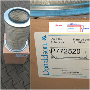 DONALDSON    P772520    filtre vzduchu pre Motory - 4