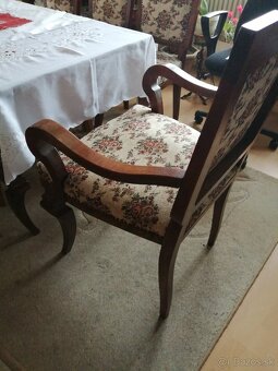 Neobarokový kresla a stolicky 8ks - 4