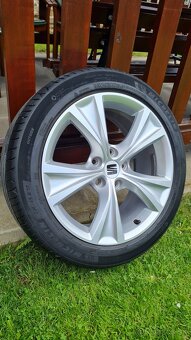 ALU disky Seat R17 5x112 Letne pneu 225/45 R17 - 4