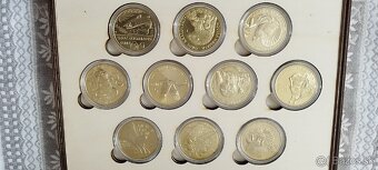 Sada 5-eurových mincí fauna flóra v kazete - 4