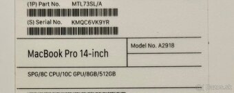 Macbook pro 14 inch M3 512 gb - 4