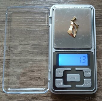 Zlatý dámsky prívesok - 4