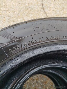 Predám zimné pneumatiky 235/55/R18 - 4