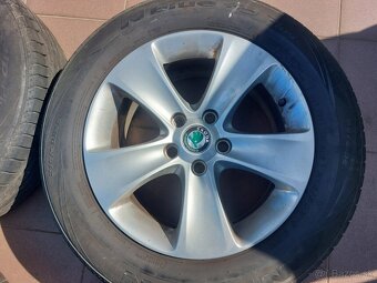 ELEKTRÓNY+PNEUMATIKY ŠKODA MOON R16 5X112 7JX16 ET45 - 4
