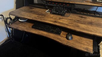 Thomann Studio Table XL Wood + t.racks Power MS6 - 4